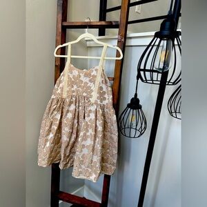 POL Beige Boho bubble tunic/dress